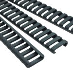 non slip rubber rail guards closeup non slip rubber rail guards closeup