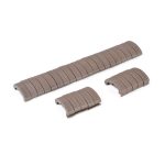 lancer tactical polymer ris rail covers set FDE