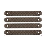 g10 m lok 3slot handguard panels, matrix, long, 4pcs FDE